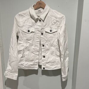Riders by Lee White Denim Trucker Jacket